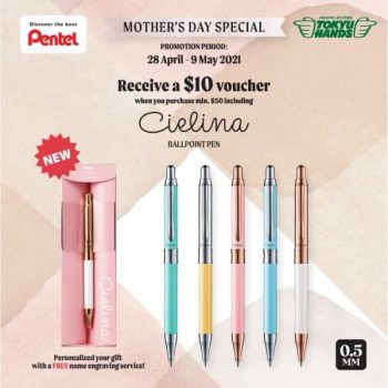 Tokyu-Hands-Mothers-Day-Special-Promotion--350x350 28 Apr-9 May 2021: Tokyu Hands Mother's Day Special Promotion