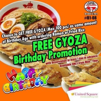 United-Square-Shopping-Mall-Birthday-Promotion-350x350 12 Apr 2021 Onward: Bariuma Birthday Promotion at United Square Shopping Mall