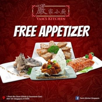 Yams-Kitchen-Free-Appetizer-Promo-350x350 1 Apr 2021 Onward: Yam's Kitchen Free Appetizer Promo