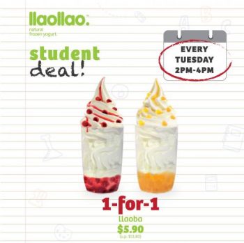 llaollao-Student-1-for-1-llaoba-Promotion-350x349 6 Apr 2021 Onward: llaollao Student 1 for 1 llaoba Promotion