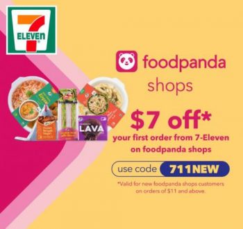 7-Eleven-Promotion-7-OFF-Promo-Code--350x330 22 May 2021 Onward: FoodPanda 7-Eleven Promotion $7 OFF Promo Code