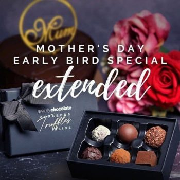 AWFULLY-CHOCOLATE-Mothers-Day-Early-Bird-Special-Promotion-350x350 1-2 May 2021: AWFULLY CHOCOLATE Mother's Day Early Bird Special Promotion