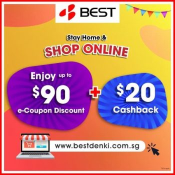 BEST-Denki-E-Coupon-Discount-Promotion-350x350 24 May 2021 Onward: BEST Denki E-Coupon Discount Promotion