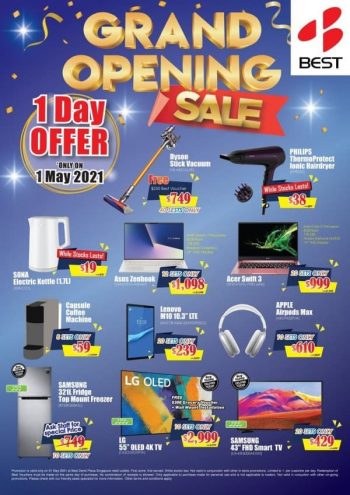 BEST-Denki-Grand-Opening-Sale--350x495 1 May 2021: BEST Denki Grand Opening Sale at Plaza Singapura