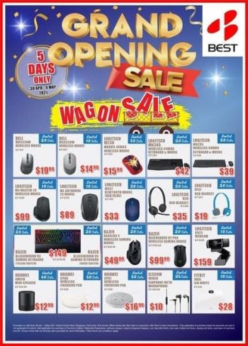 BEST-Denki-Grand-Opening-Sale-at-Plaza-Singapura-1-350x488 30 Apr-1 May 2021: BEST Denki Wagon SALE on Grand Opening Sale at Plaza Singapura
