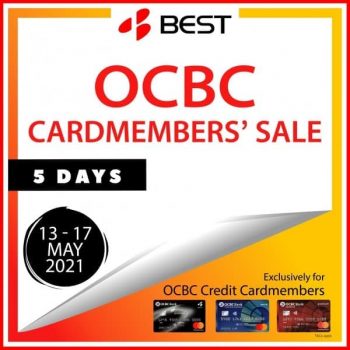 BEST-Denki-OCBC-Credit-Cardmembers-Sale-350x350 13-17 May 2021: BEST Denki OCBC Credit Cardmembers Sale