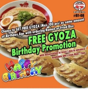Bari-uma-Ramen-Free-Gyoza-Birthday-Promo-350x358 5 May 2021 Onward: Bari-uma Ramen Free Gyoza Birthday Promo