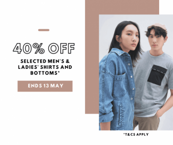 Bossini-Mens-and-Ladies-Shirts-Promotion-350x293 10-13 May 2021: Bossini Men’s and Ladies’ Shirts Promotion