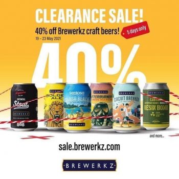 Brewerkz-Clearance-Sale-350x350 19-23 May 2021: Brewerkz Clearance Sale