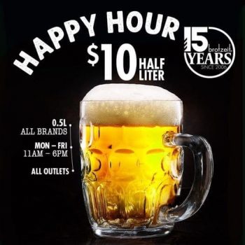 Brotzeit-Happy-Hour-Promotion-350x350 20 May 2021 Onward: Brotzeit Happy Hour Promotion