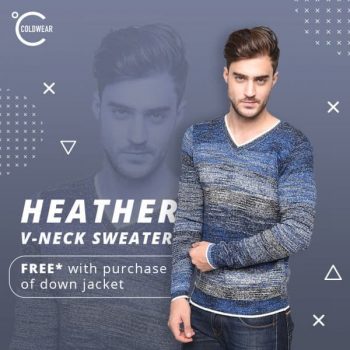 COLDWEAR-Heather-V-Neck-Sweater-Promotion-350x350 15 May 2021 Onward: COLDWEAR Heather V-Neck Sweater Promotion