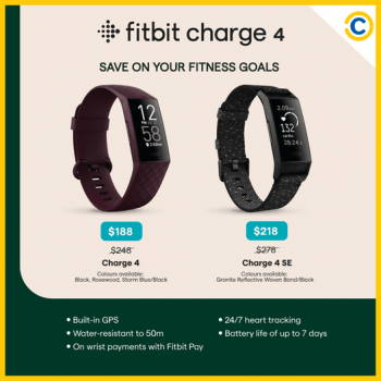 COURTS-Fitbit-Charge-4-Promotion-350x350 31 May 2021 Onward: COURTS Fitbit Charge 4 Promotion