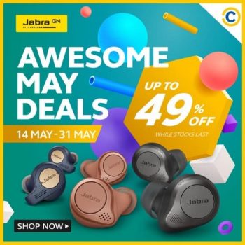 COURTS-Jabra-True-Wireless-Earbuds-Promotion-350x350 14-31 May 2021: COURTS Jabra True Wireless Earbuds Promotion