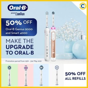 COURTS-Oral-B-Electric-Toothbrushes-All-Refills-Promotion-350x350 25-31 May 2021: COURTS Oral-B Electric Toothbrushes & All Refills Promotion