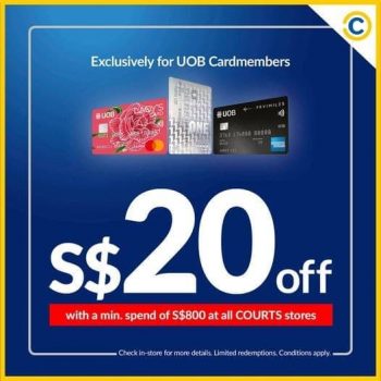 COURTS-UOB-Cardmembers-Exclusive-Promotion-350x350 4 May 2021 Onward: COURTS UOB Cardmembers Exclusive Promotion