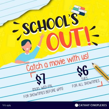 Cathay-Cineplexes-School-Out-Promo-350x350 28 May 2021 Onward: Cathay Cineplexes School Out Promo