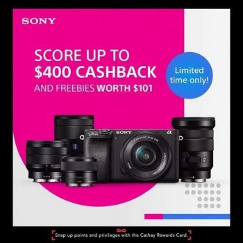 Cathay-Photo-Sony-Promotion-350x350 Now till 4 Jul 2021: Cathay Photo Sony Promotion