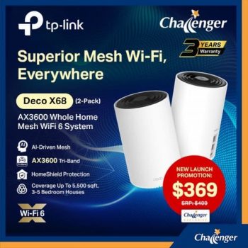 Challenger-Exclusive-Promotion-350x350 22-23 May 2021: TP-Link Deco X68 Exclusive Promotion at Challenger