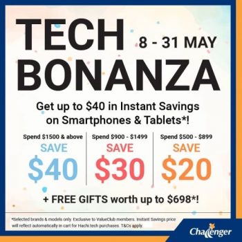 Challenger-Tech-Bonanza-Promotion-350x350 8-31 May 2021: Challenger Tech Bonanza Promotion