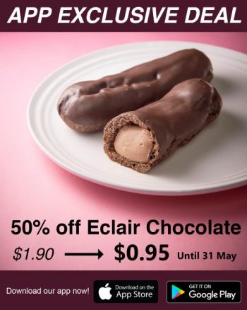 Chateraise-Eclair-Chocolate-50-OFF-Promotion-350x438 18 -31 May 2021: Chateraise Eclair Chocolate 50% OFF Promotion