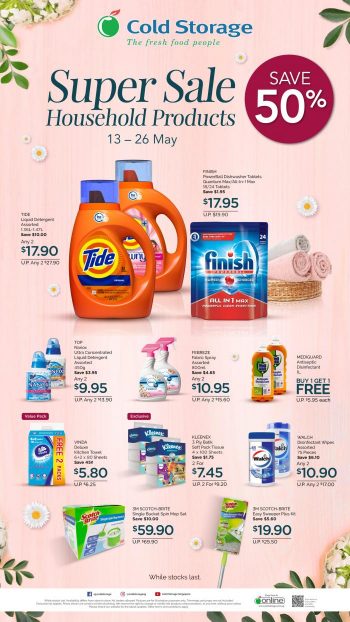 Cold-Storage-Super-Sales-Household-Products-Promotion-1-350x622 13-26 May 2021: Cold Storage Super Sales Household Products Promotion