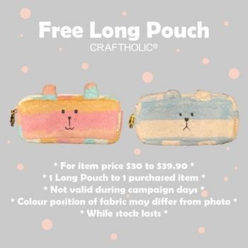 Craftholic-Long-Pouch-Promotion-350x350 18 May 2021 Onward: Craftholic Long Pouch Promotion
