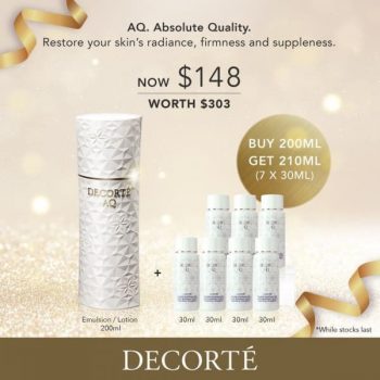 DECORTÉ-Full-size-Emulsion-And-Lotion-Promotion-at-BHG-350x350 13 May 2021 Onward: DECORTÉ  Full-size Emulsion And Lotion Promotion at BHG