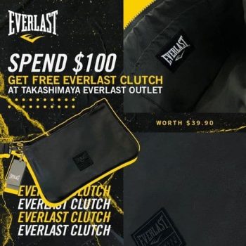 Everlast-PU-Leather-Clutch-Promotion-350x350 31 May 2021 Onward: Everlast PU Leather Clutch Promotion at Takashimaya