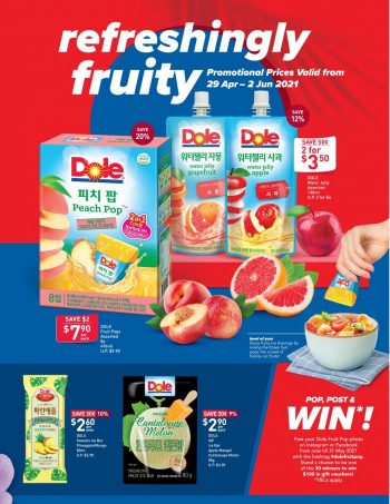 FairPrice-Dole-Refreshingly-Fruity-Promotion-350x453 29 Apr-12 May 2021: FairPrice Dole Refreshingly Fruity Promotion