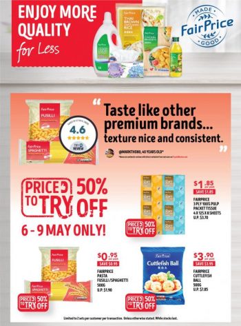 FairPrice-Enjoy-More-Quality-For-Less-Promotion-350x473 6-9 May 2021: FairPrice Enjoy More Quality For Less Promotion