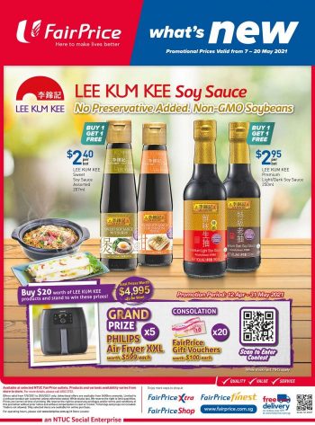 FairPrice-Lee-Kum-Kee-Soy-Sauce-Promotion-350x473 7-20 May 2021: FairPrice Lee Kum Kee Soy Sauce Promotion