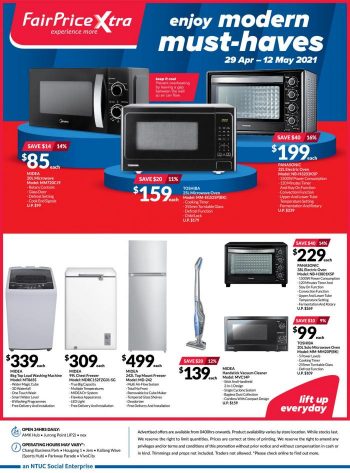 FairPrice-Xtra-Electrical-Appliances-Promotion-350x473 29 Apr-12 May 2021: FairPrice Xtra Electrical Appliances Promotion
