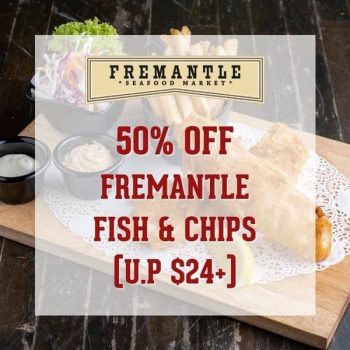 Fremantle-Seafood-Market-Fish-Chips-Promotion-350x350 20 May 2021 Onward: Fremantle Seafood Market Fish & Chips Promotion