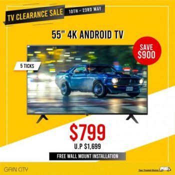 Gain-City-TV-Clearance-Sale1-350x350 10-23 May 2021: Gain City TV Clearance Sale