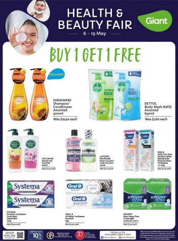 Giant-Health-Beauty-Fair-Promotion-350x474 6-19 May 2021: Giant Health & Beauty Fair Promotion