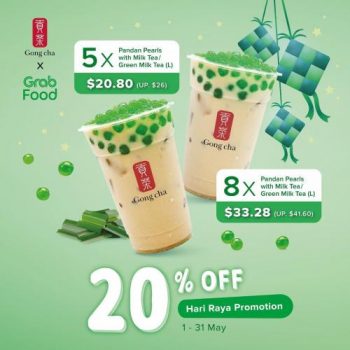 Gong-Cha-Hari-Raya-20-OFF-Promotion-via-GrabFood-or-GrabPay-350x350 1-31 May 2021: Gong Cha Hari Raya 20% OFF Promotion via GrabFood or GrabPay