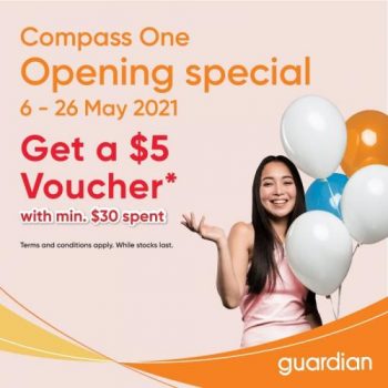 Guardian-Compass-One-Opening-Promotion-350x350 6-26 May 2021: Guardian Compass One Opening Promotion