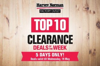 Harvey-Norman-Top-10-Clearance-Sale-350x233 17 May-19 May 2021: Harvey Norman Top 10 Clearance Sale