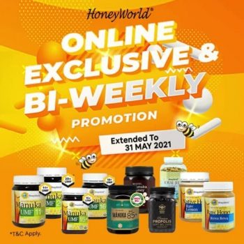 HoneyWorldtm-Online-Exclusive-Bi-weekly-Promotion-350x350 24-31 May 2021: HoneyWorldtm Online Exclusive & Bi-weekly Promotion