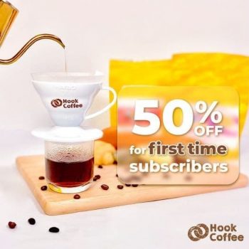 Hook-Coffee-50-off-Promotion-350x350 18 May 2021 Onward: Hook Coffee 50% off Promotion