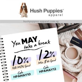 Hush-Puppies-Apparel-10-no-min-CODE-HPAMAY10-Promotion-350x350 15 May 2021 Onward: Hush Puppies Apparel May Promotion