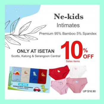 ISETAN-Ne-Kids-Intimates-10-OFF-Promotion-350x350 3-20 May 2021: ISETAN Ne-Kids Intimates 10% OFF Promotion