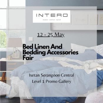 Isetan-Bed-Linens-and-Bedding-Accessories-Promotion-350x350 12-25 May 2021: Intero Bed Linens and Bedding Accessories Promotion at Isetan