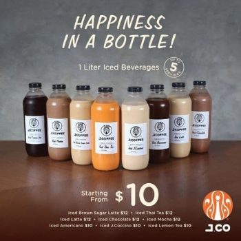 J.Co-Donuts-Coffee-1L-Bottles-Promotion-350x350 7 May 2021 Onward: J.Co Donuts & Coffee 1L Bottles Promotion at Tampines Mall