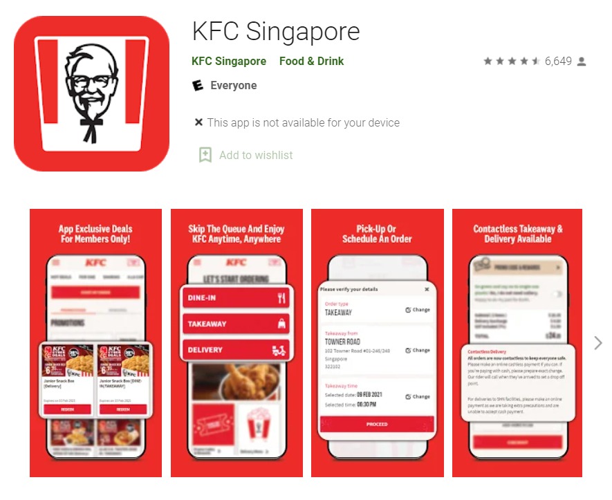 KFC-Singapore-–-Apps-on-Google-Play 7-30 May 2021: KFC App Exclusive Promotion! Save 54% OFF your Fried Chicken Box Meal!