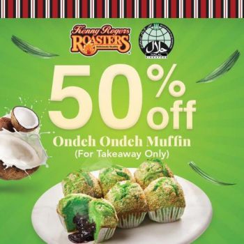 Kenny-Rogers-Roasters-ndeh-Ondeh-Muffin-50-OFF-Promotion--350x350 17 May 2021 Onward: Kenny Rogers Roasters ndeh Ondeh Muffin 50% OFF Promotion