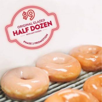 Krispy-Kreme-Original-Glazed-Half-Dozen-Promotion-350x350 25 May-13 Jun 2021: Krispy Kreme Original Glazed Half Dozen Promotion