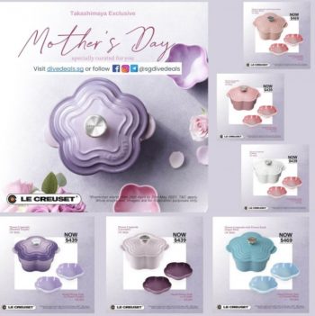 Le-Creusets-Mothers-Day-sets-1-1-350x351 26 Apr-31 May 2021: Le Creuset Mother's Day Sets Promotion at Takashimaya