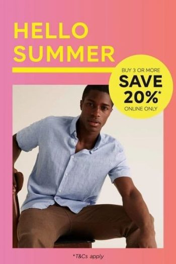 Marks-Spencer-Ultimate-Summer-Wardrobe-Promotion-350x525 31 May 2021 Onward: Marks & Spencer Ultimate Summer Wardrobe Promotion