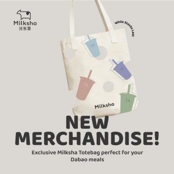 Milksha-Exclusive-Milktea-Tote-Bag-Promotion-350x350 26 May 2021 Onward: Milksha Exclusive Milktea Tote Bag Promotion
